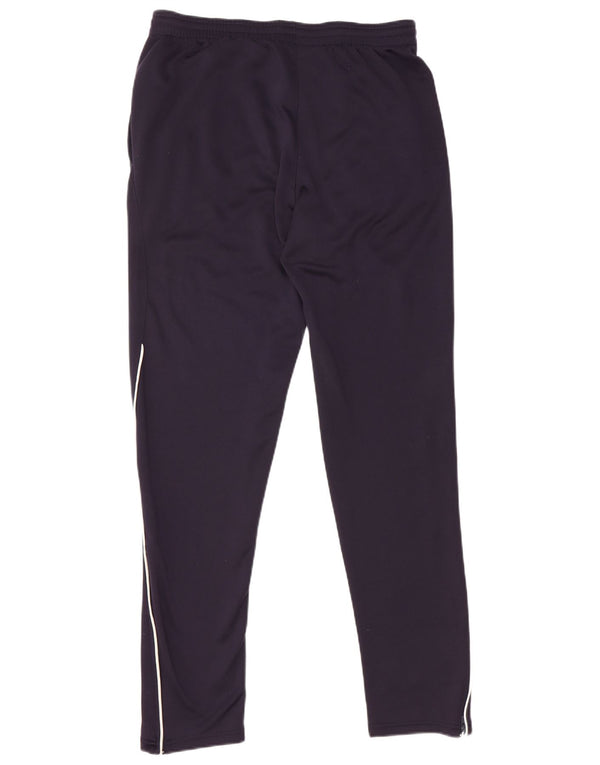 Puma Mens Tracksuit Trousers Medium Navy Blue Polyester