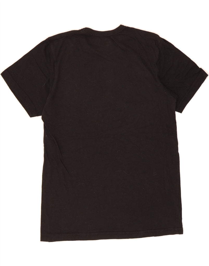 HURLEY Mens T-Shirt Top Medium Black Cotton Vintage Hurley and Second-Hand Hurley from Messina Hembry 