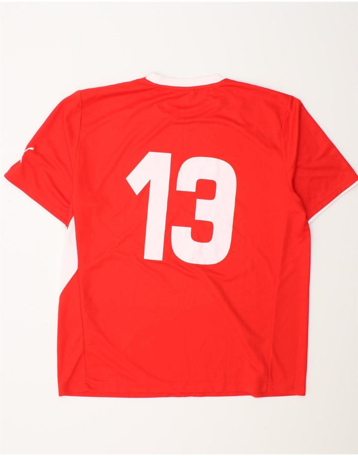 PUMA Mens Graphic 2 Piece Set XL  Red Colourblock Polyester Vintage Puma and Second-Hand Puma from Messina Hembry 