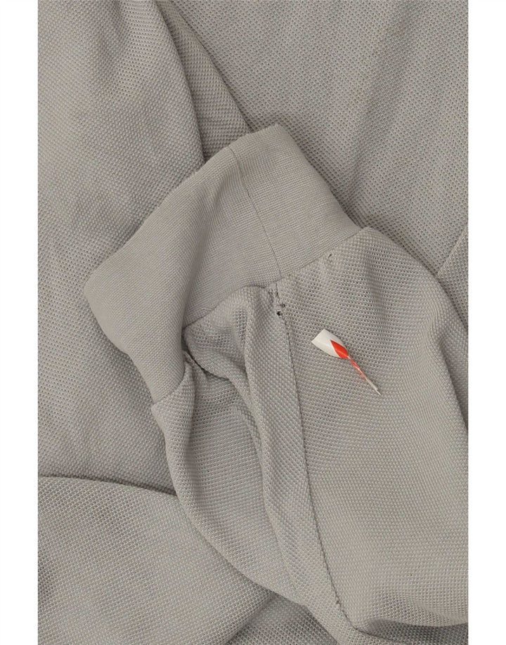 Lacoste Mens Long Sleeve Polo Shirt Size 8 3XL Grey