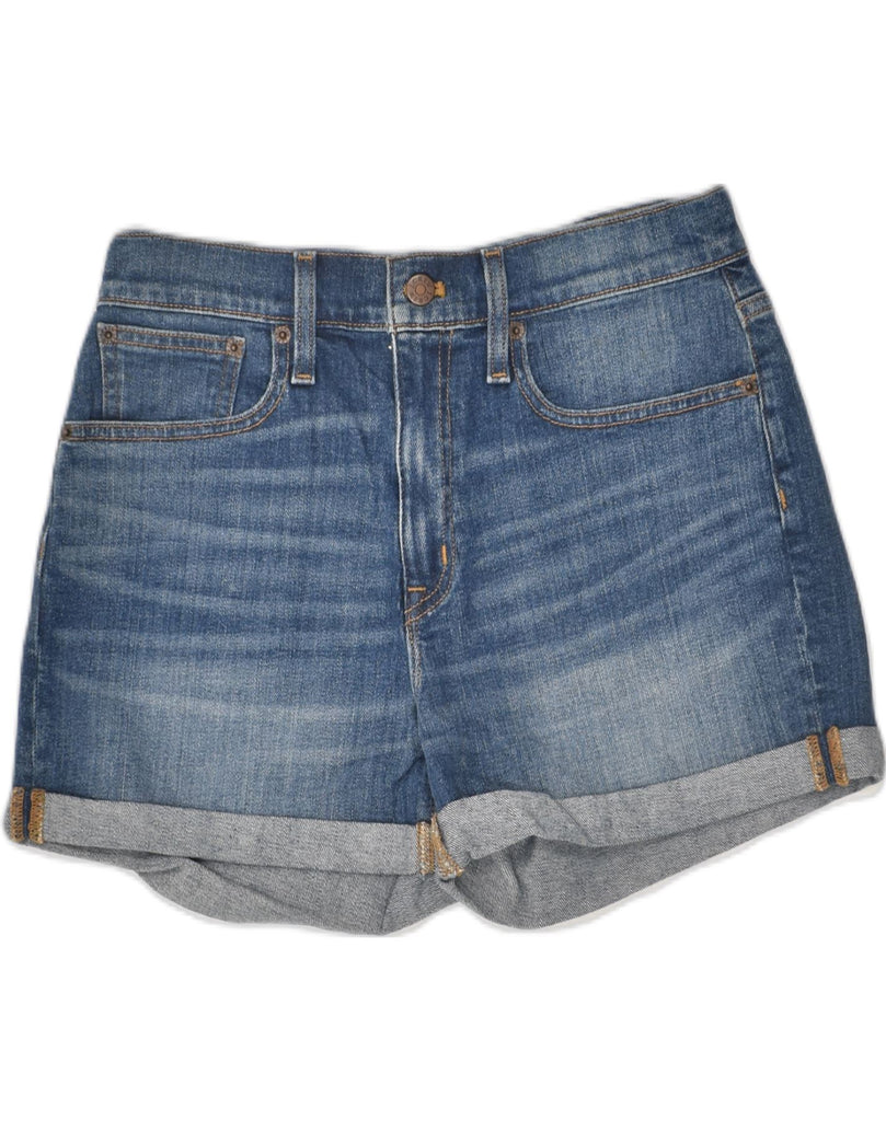 J. CREW Womens Denim Hot Pants W30 Medium  Blue Cotton | Vintage J. Crew | Thrift | Second-Hand J. Crew | Used Clothing | Messina Hembry 