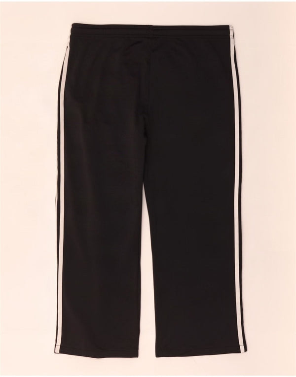 Adidas Womens Tracksuit Trousers UK 12 Medium Black Polyester