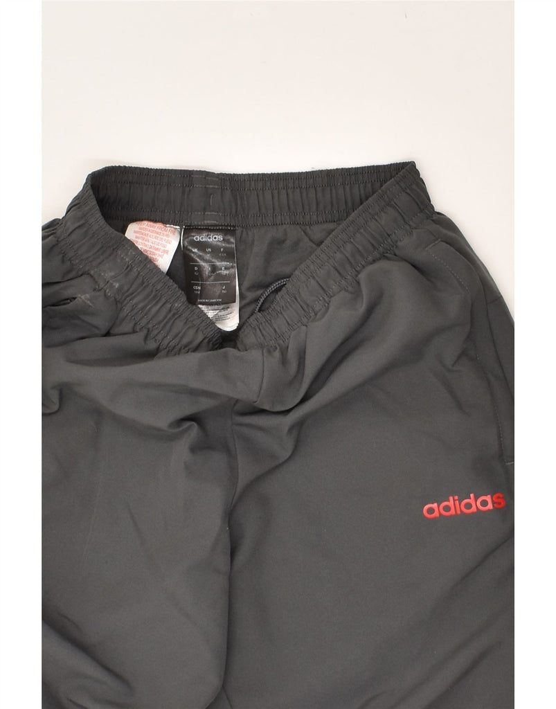 ADIDAS Boys Tracksuit Trousers Joggers 11-12 Years Grey Polyester | Vintage Adidas | Thrift | Second-Hand Adidas | Used Clothing | Messina Hembry 