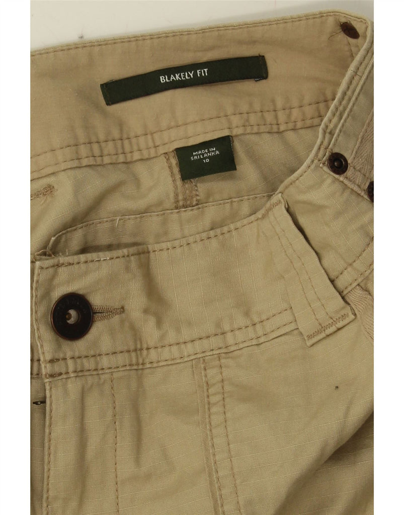EDDIE BAUER Womens Blakely Fit Capri Trousers US 10 Large W32 L20 Beige Vintage Eddie Bauer and Second-Hand Eddie Bauer from Messina Hembry 