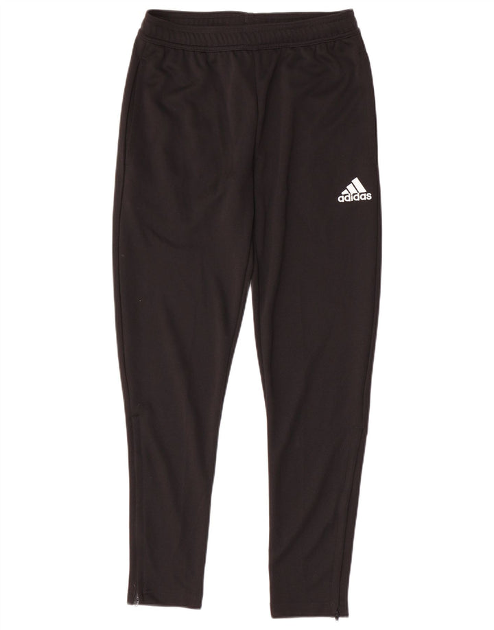 Adidas Womens Aeroready Tracksuit Trousers UK 10 Small  Black Polyester