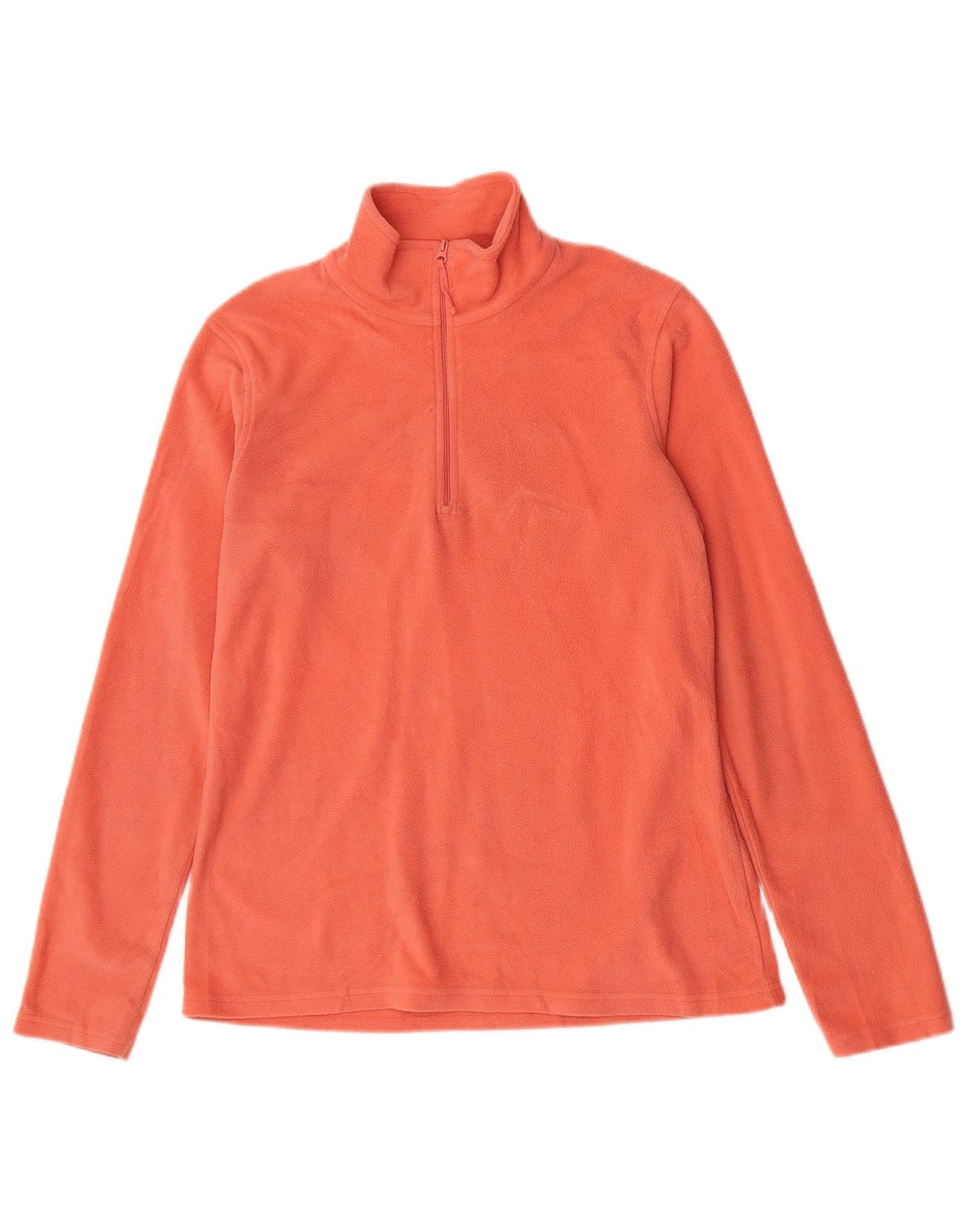 Mountain Warehouse Womens Zip Neck Fleece Jumper UK 14 Medium Pink