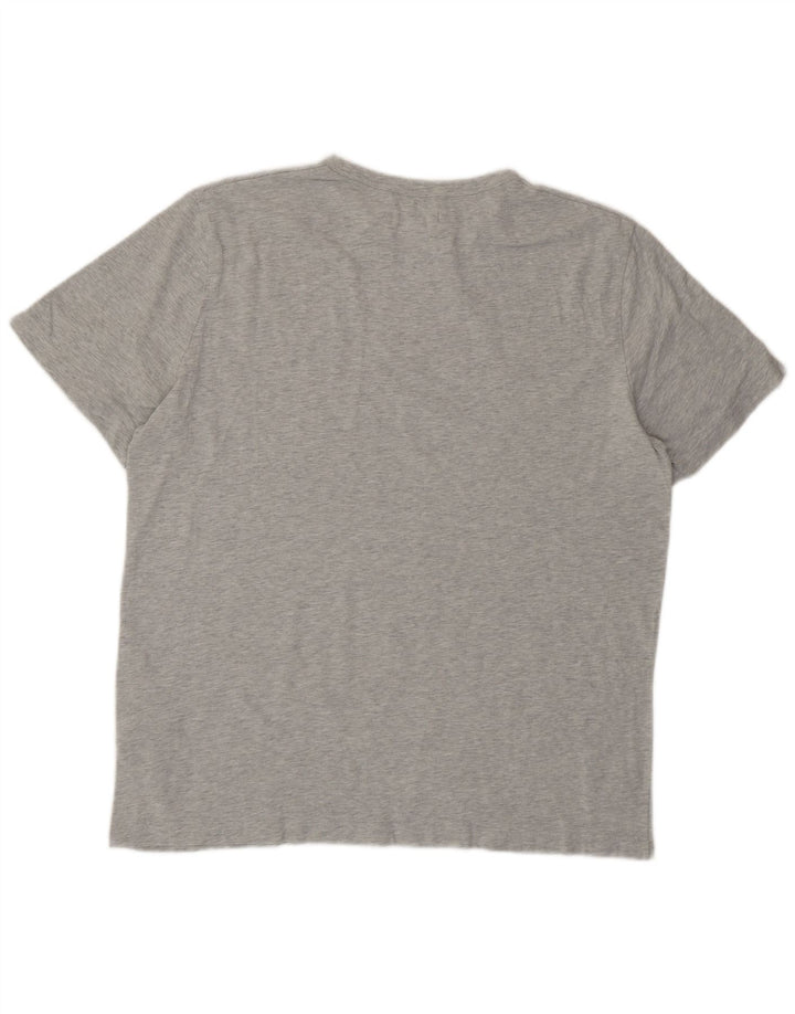 COS Mens Regular T-Shirt Top Medium Grey Cotton