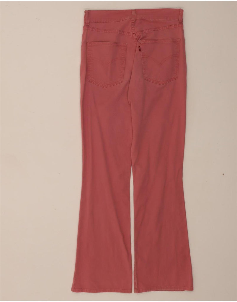 LEVI'S Womens Bootcut Jeans W28 L30 Pink Cotton Vintage Levi's and Second-Hand Levi's from Messina Hembry 