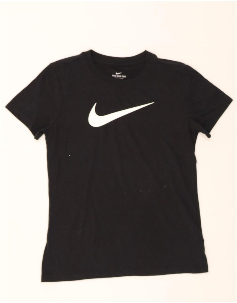 NIKE Mens Dri Fit Graphic T-Shirt Top Small Black Vintage Nike and Second-Hand Nike from Messina Hembry 