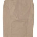 Marks & Spencer Womens Pencil Skirt UK 12 Medium W30  Beige Cotton