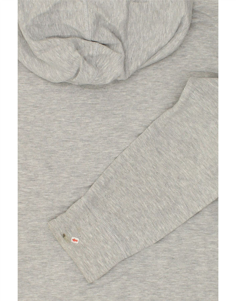 JACK & JONES Mens Graphic Hoodie Jumper XL Grey Polyester | Vintage Jack & Jones | Thrift | Second-Hand Jack & Jones | Used Clothing | Messina Hembry 