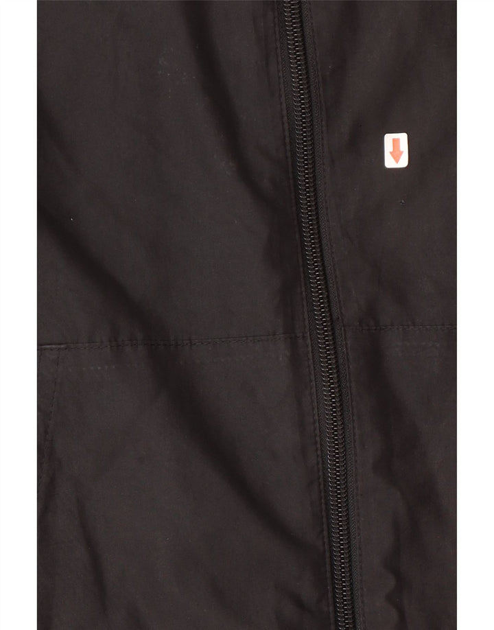 Nike Mens Tracksuit Top Jacket XL Black Colourblock Polyester