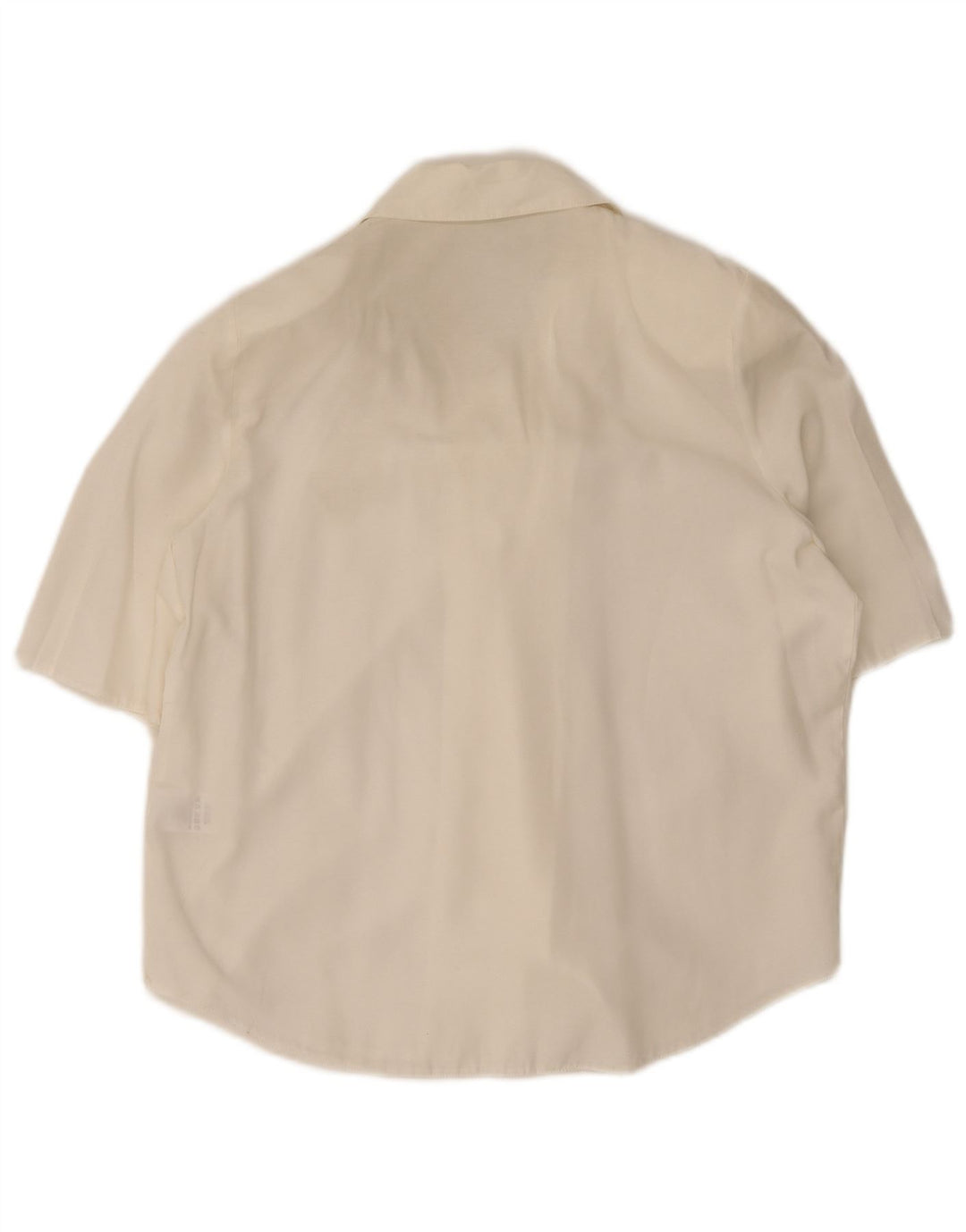 Classics Womens Short Sleeve Regular Shirt Blouse UK 12 Medium White