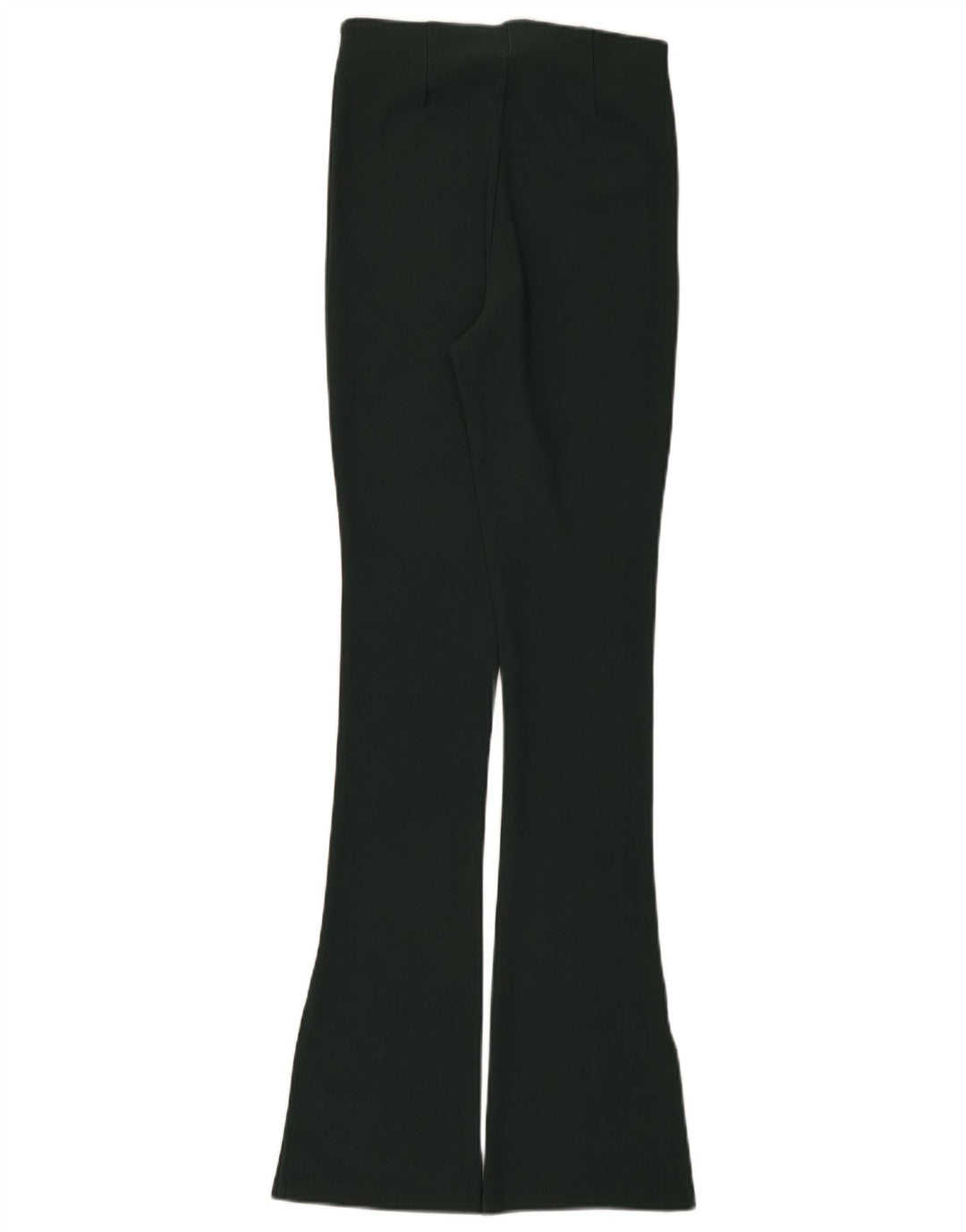 Zara Womens Flare Leggings UK 8 Small  Green