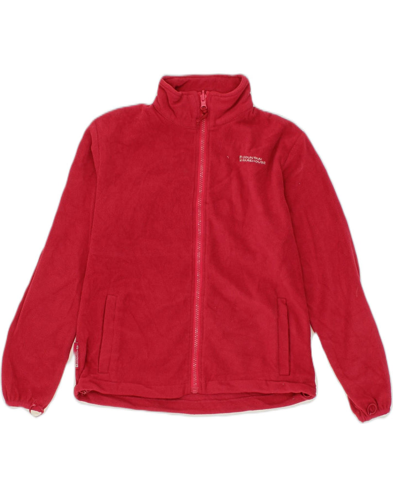 MOUNTAIN WAREHOUSE Girls Fleece Jacket 11-12 Years Red Polyester | Vintage Mountain Warehouse | Thrift | Second-Hand Mountain Warehouse | Used Clothing | Messina Hembry 