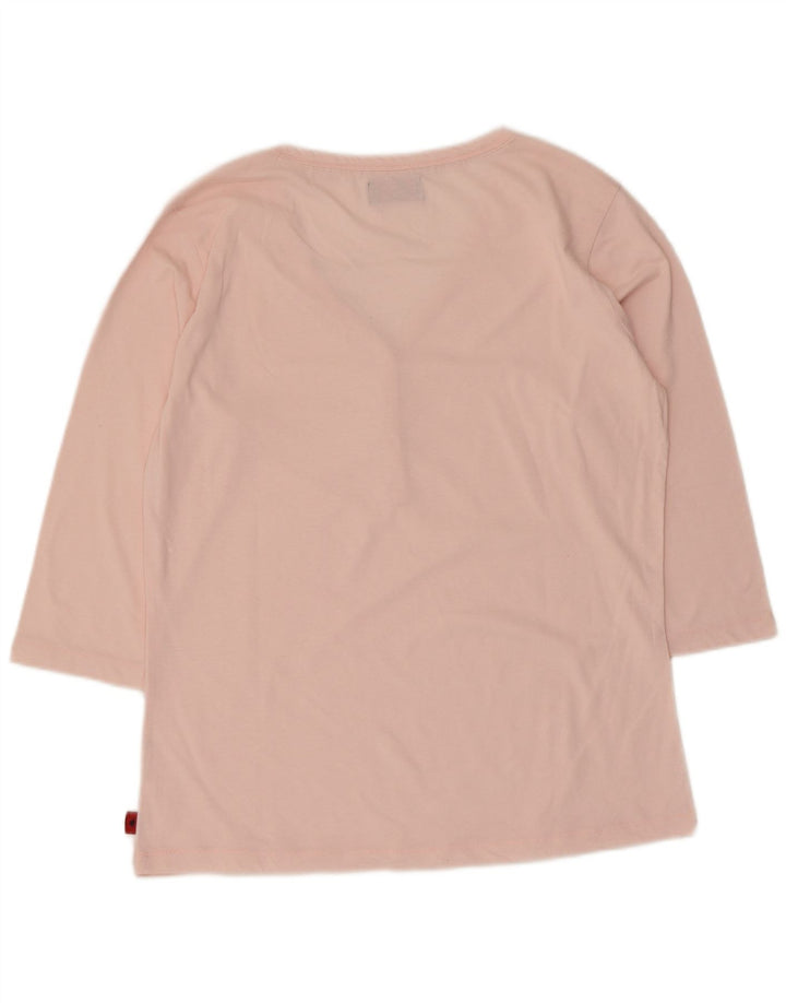 Kappa Womens Top 3/4 Sleeve UK 20 2XL Pink