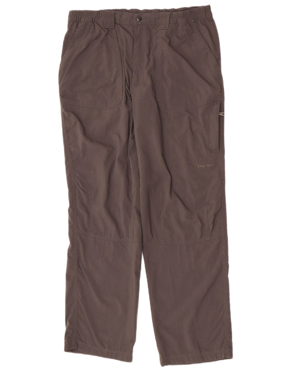 Rohan Mens Straight Cargo Trousers Large W34 L30 Grey Polyamide