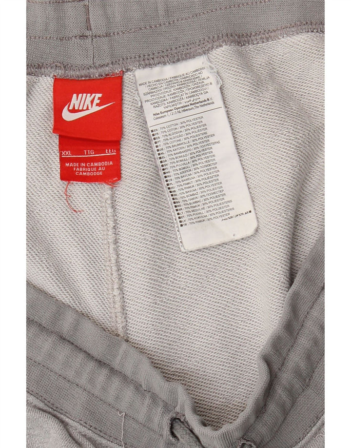 Nike Mens Sport Shorts 2XL  Grey Cotton