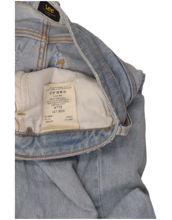 LEE Womens Elly Slim Jeans W26 L28 Blue Cotton