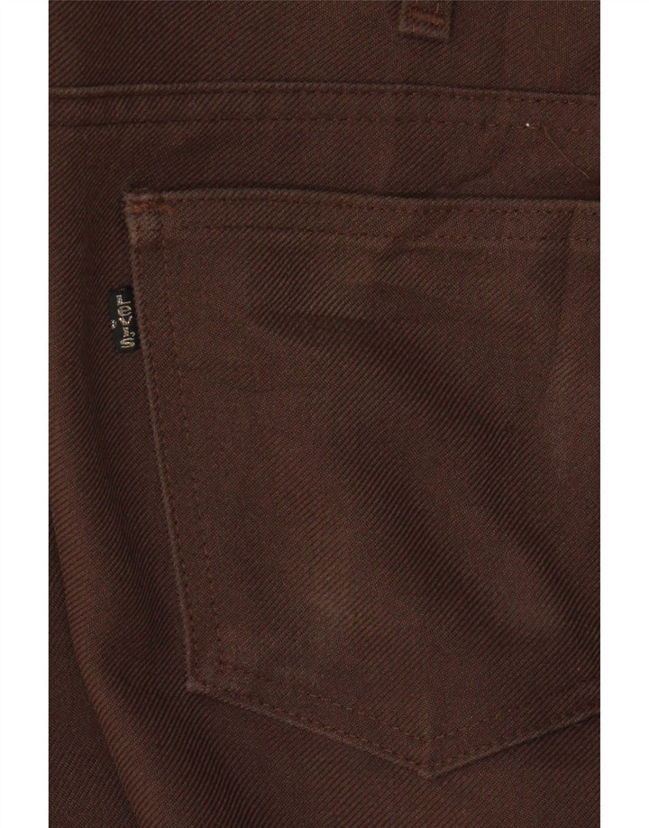 LEVI'S Womens Bootcut Casual Trousers W38 L30 Brown Vintage Levi's and Second-Hand Levi's from Messina Hembry 