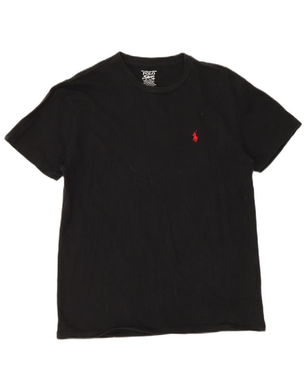 POLO RALPH LAUREN Mens T-Shirt Top Small Black Cotton
