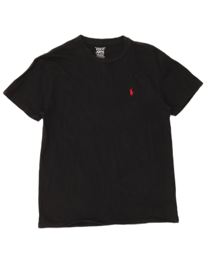 POLO RALPH LAUREN Mens T-Shirt Top Small Black Cotton
