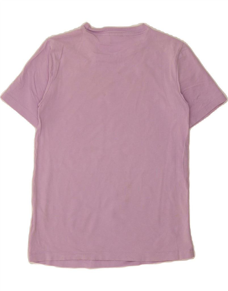 ADIDAS Womens Graphic T-Shirt Top UK 6 XS  Purple Cotton Vintage Adidas and Second-Hand Adidas from Messina Hembry 