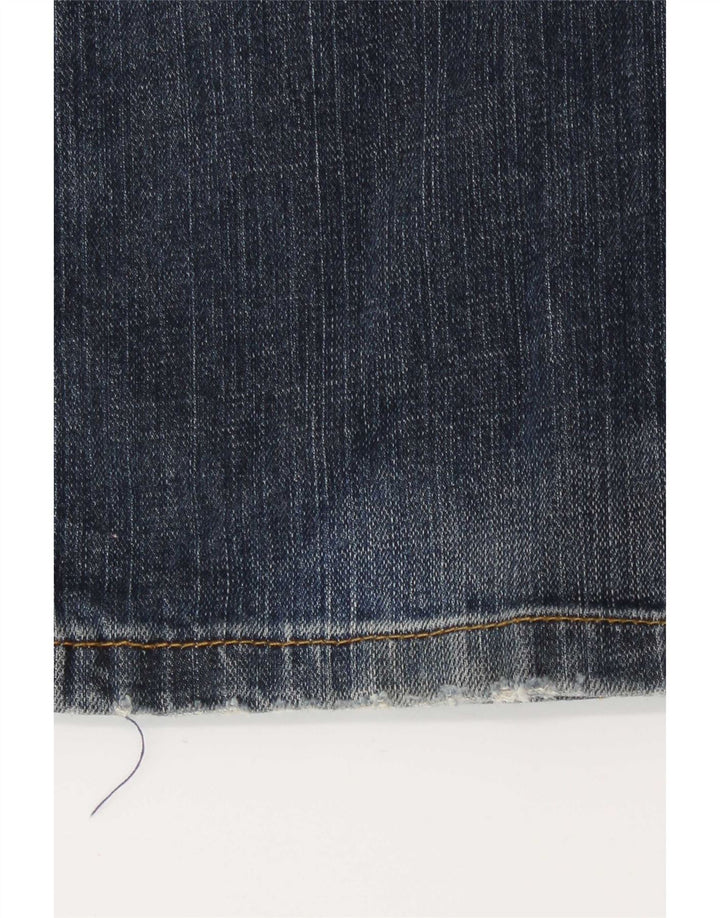 Zara Womens Bootcut Jeans EU 40 Medium W30 L35 Navy Blue Cotton