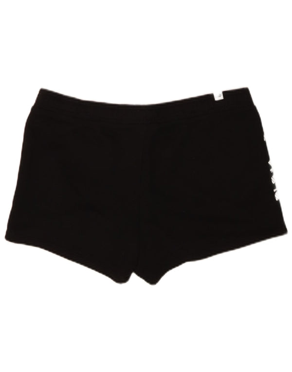 Puma Womens Graphic Sport Shorts UK 16 Large Black