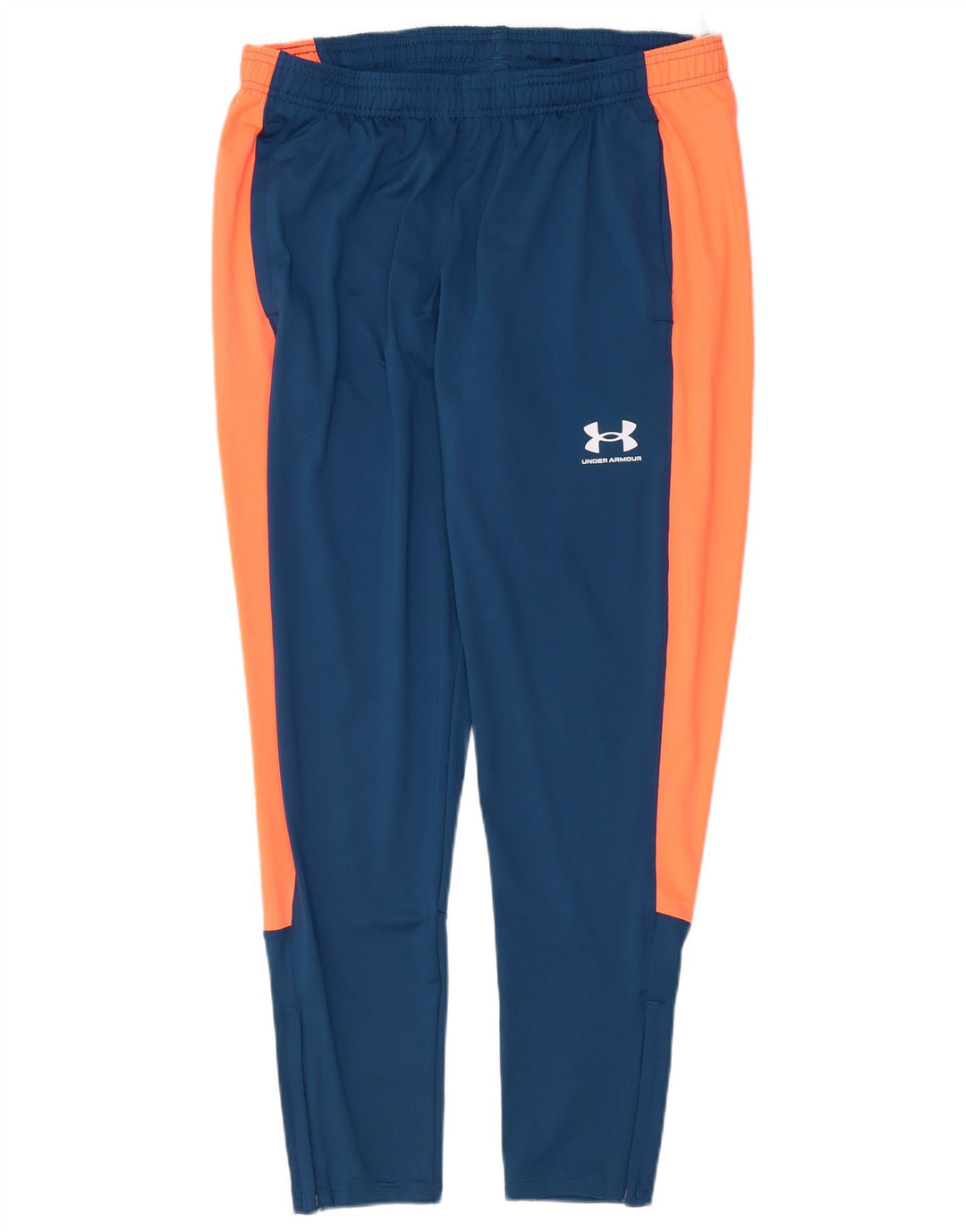 UNDER ARMOUR Mens Tracksuit Trousers XL  Blue Colourblock Polyester