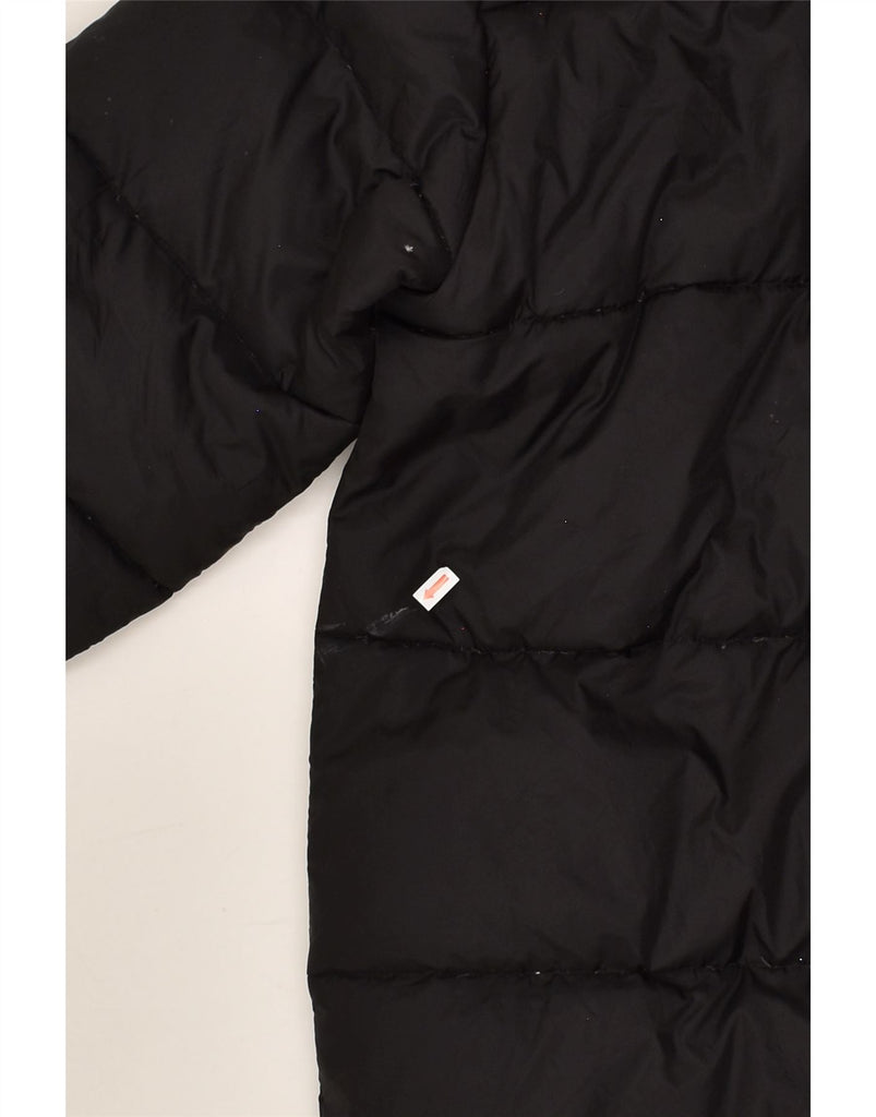 VINTAGE Mens Padded Jacket UK 38 Medium Black Nylon | Vintage Vintage | Thrift | Second-Hand Vintage | Used Clothing | Messina Hembry 