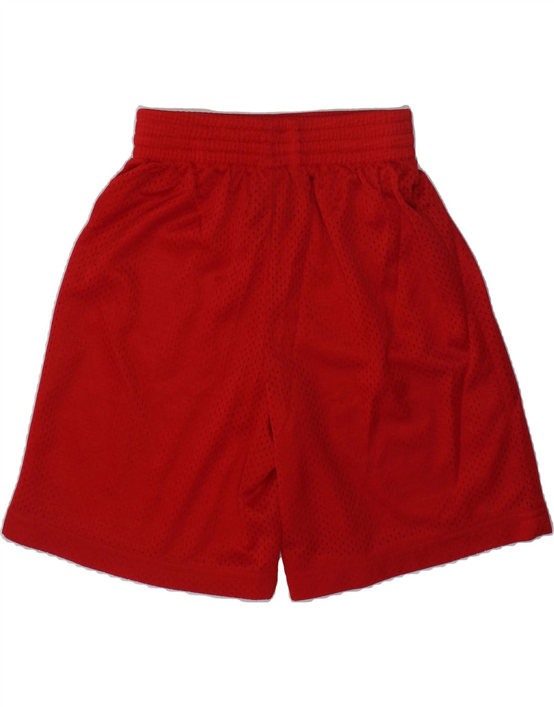 REEBOK Boys Sport Shorts 6-7 Years XS Red Polyester | Vintage Reebok | Thrift | Second-Hand Reebok | Used Clothing | Messina Hembry 