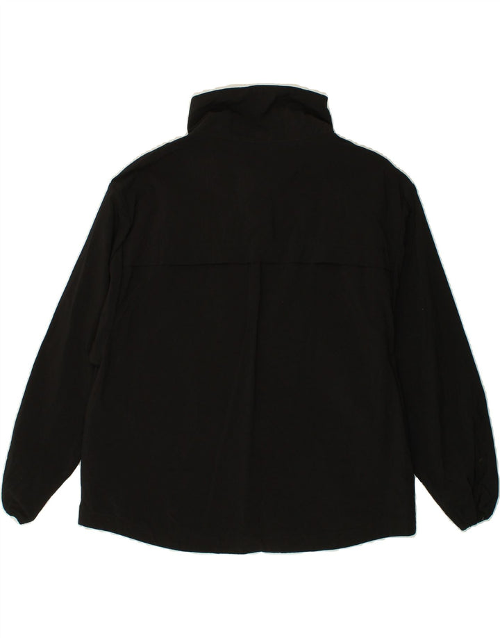 PUMA Womens Anorak Jacket UK 8 Small Black Nylon Vintage Puma and Second-Hand Puma from Messina Hembry 