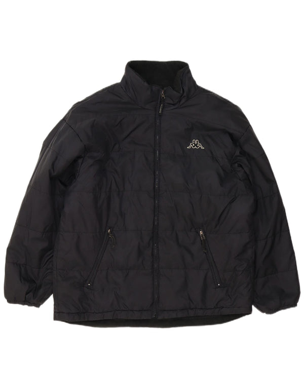 Kappa Mens Padded Jacket UK 40 Large Black