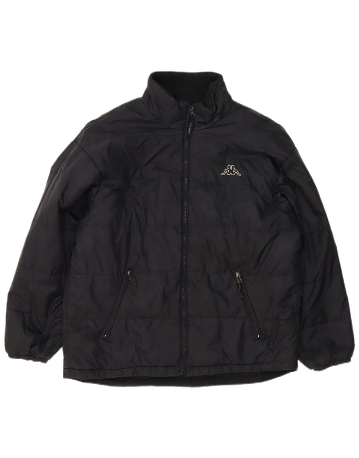 Kappa Mens Padded Jacket UK 40 Large Black