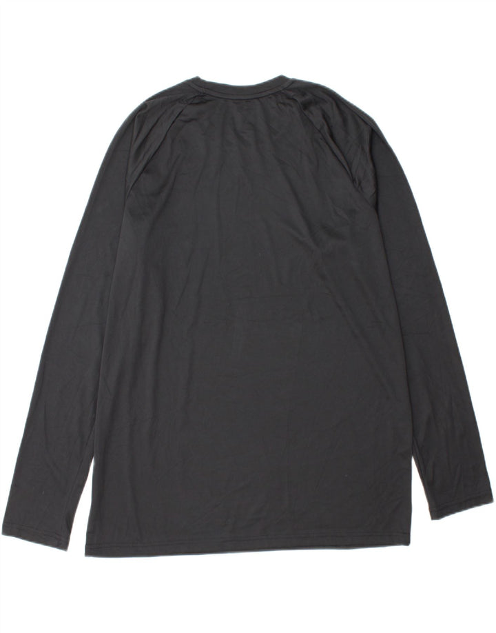 NIKE Mens Dri Fit Top Long Sleeve Large Black