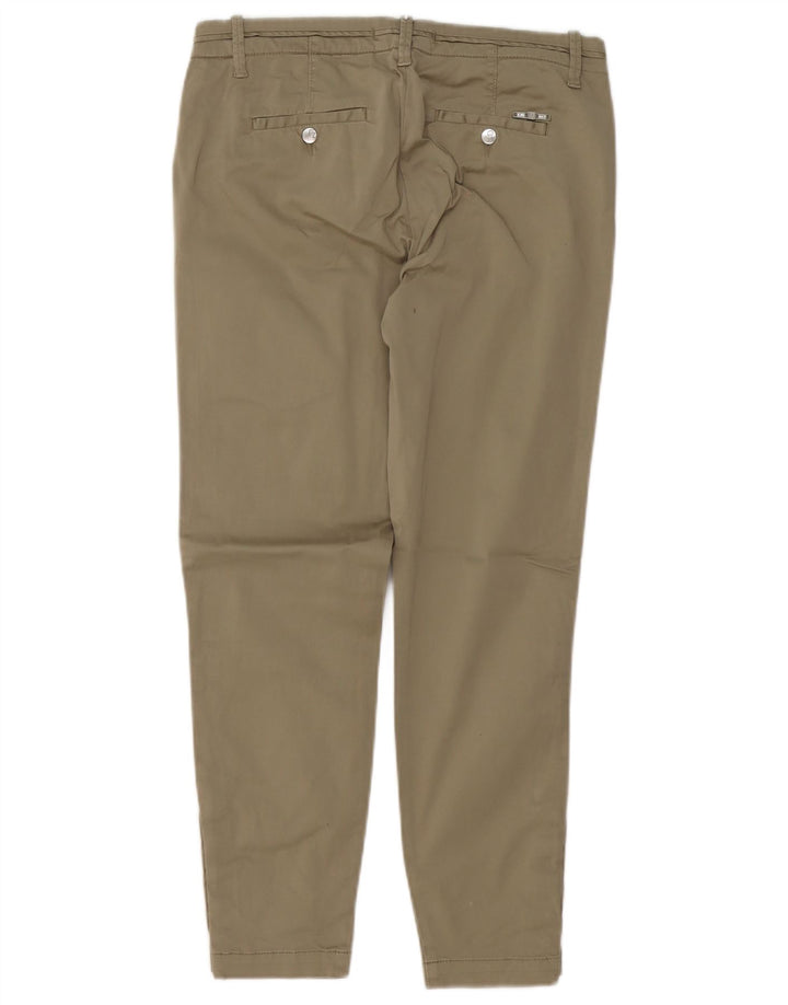 Liu Jo Womens Slim Casual Trousers W28 L27 Khaki