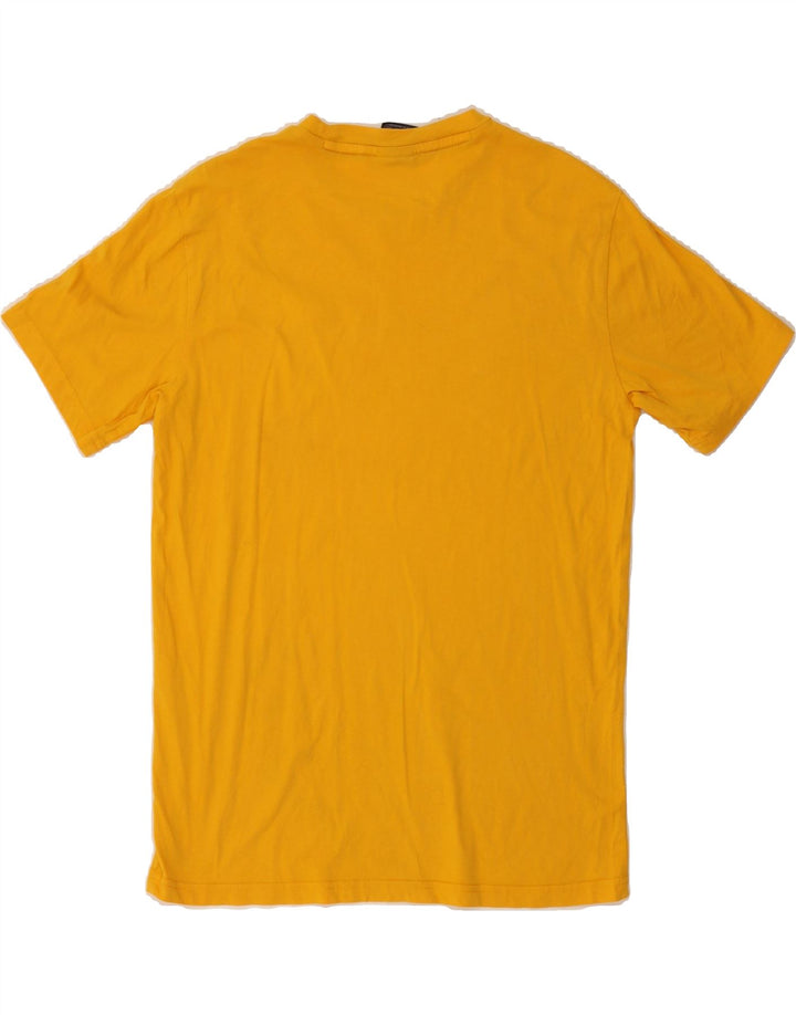 CHAMPION Mens Graphic T-Shirt Top Small Yellow Cotton Vintage Champion and Second-Hand Champion from Messina Hembry 
