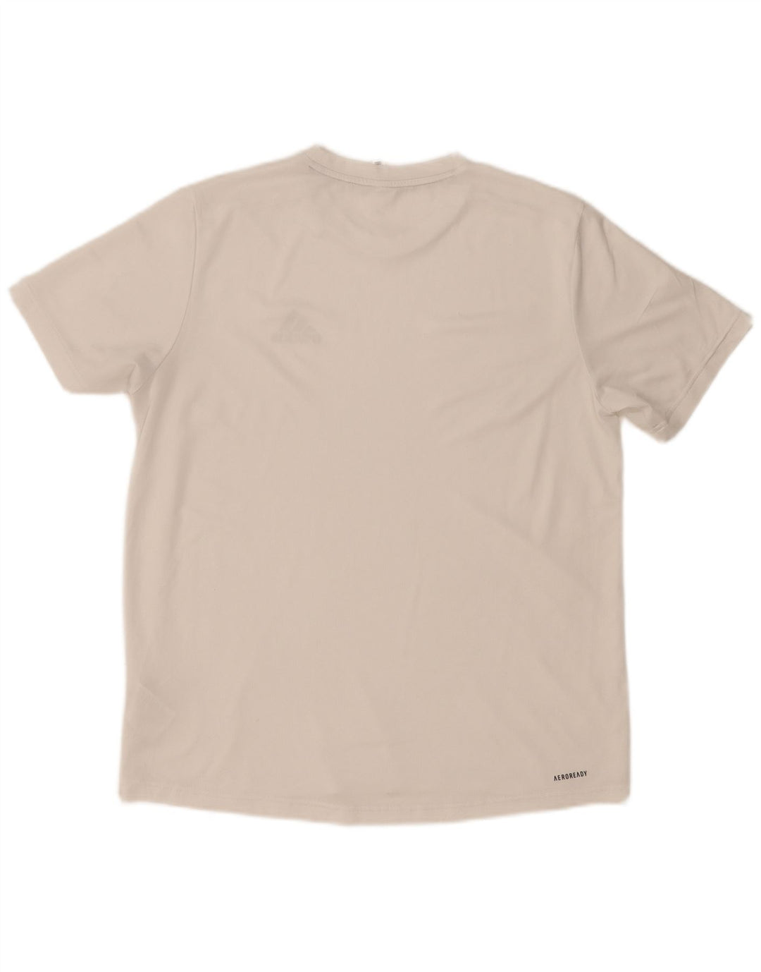 Adidas Mens Aeroready T-Shirt Top Medium White Polyester