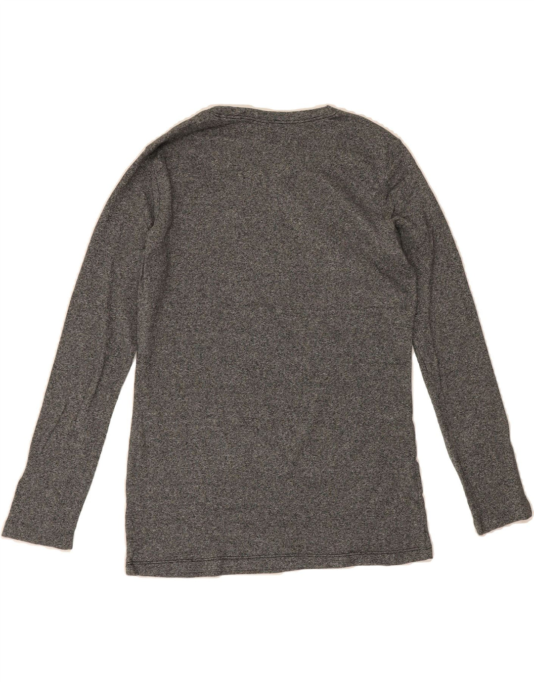 EDDIE BAUER Womens Top Long Sleeve UK 16 Large Grey Flecked Vintage Eddie Bauer and Second-Hand Eddie Bauer from Messina Hembry 