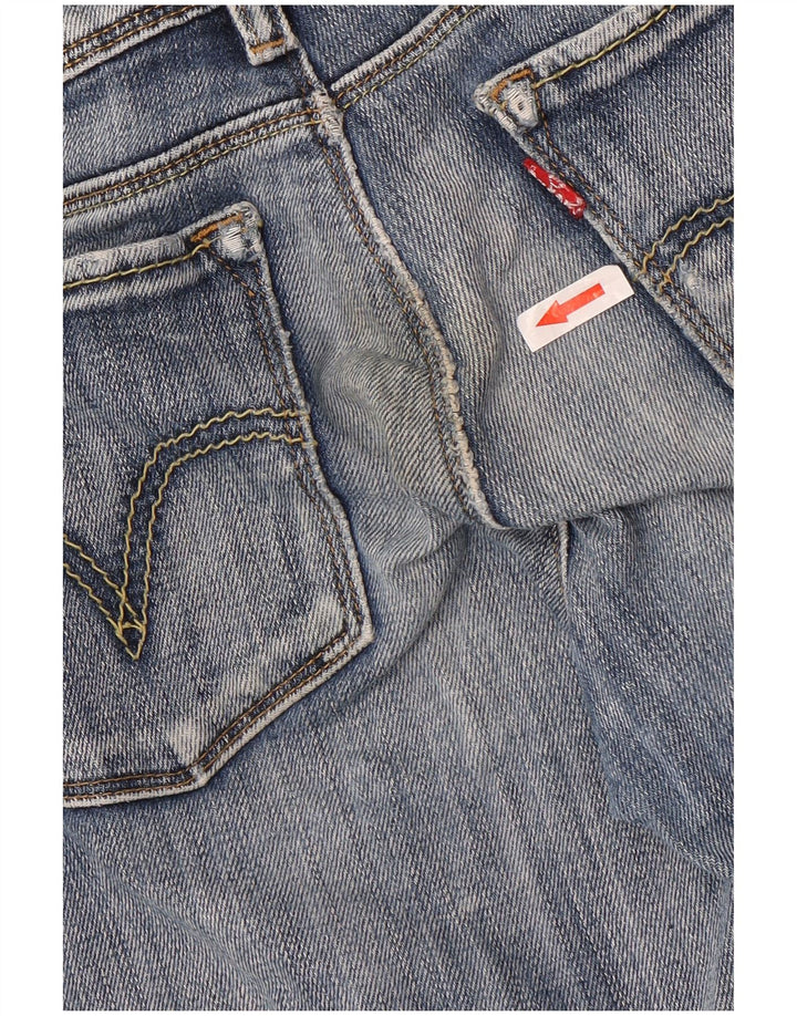 Levi's Womens 571 Slim Jeans W31 L28 Blue Cotton