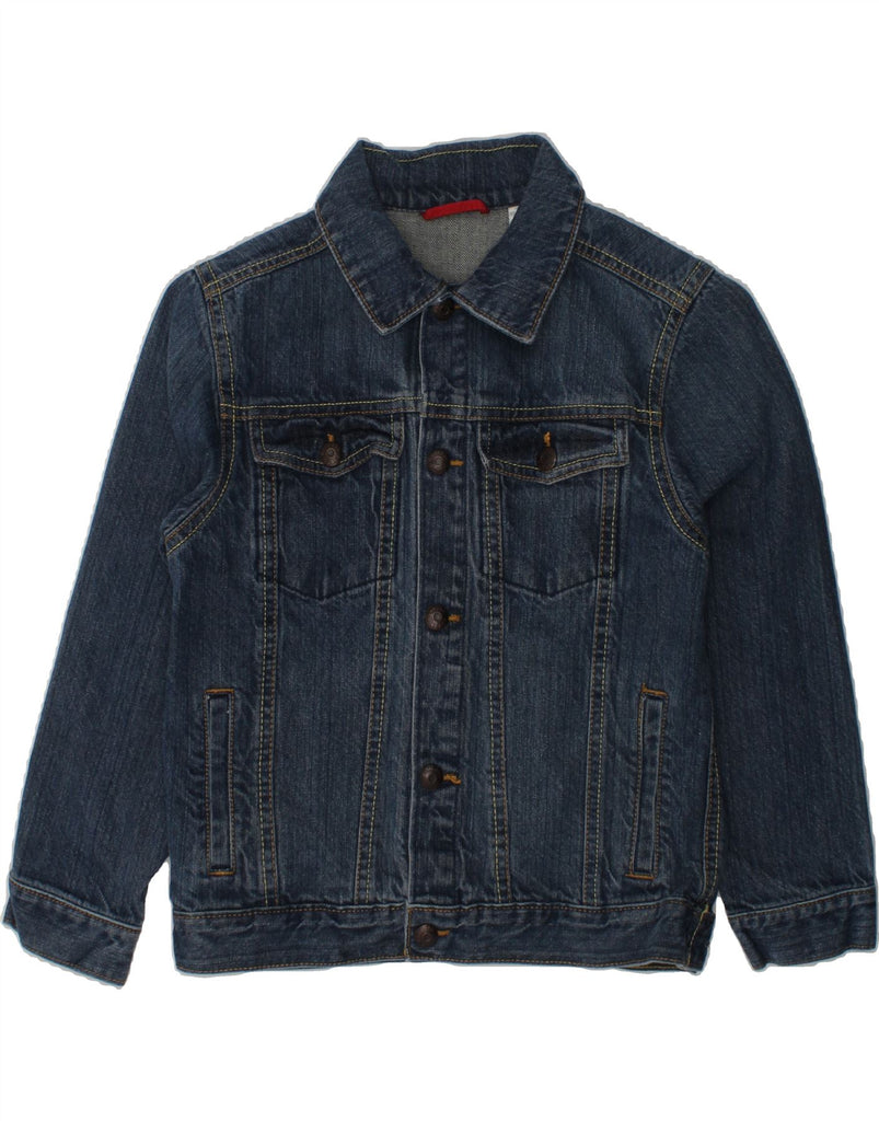 OSH KOSH Boys Denim Jacket 6-7 Years Navy Blue Cotton | Vintage Osh Kosh | Thrift | Second-Hand Osh Kosh | Used Clothing | Messina Hembry 