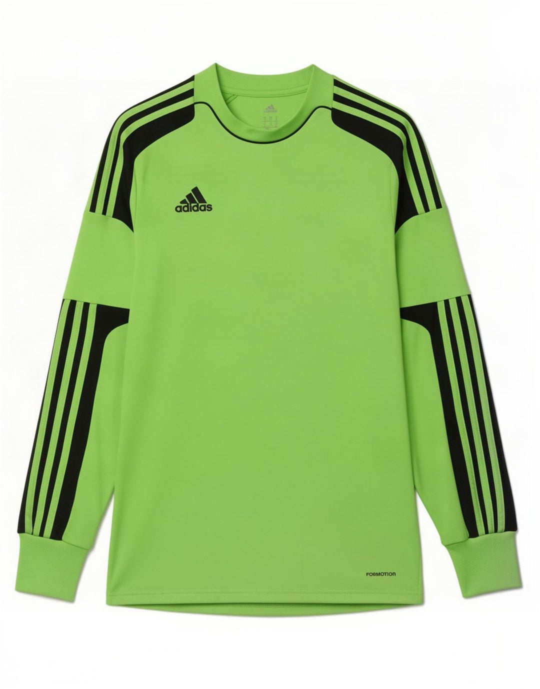 Adidas Mens Climacool Top Long Sleeve Medium Green Colourblock Polyester