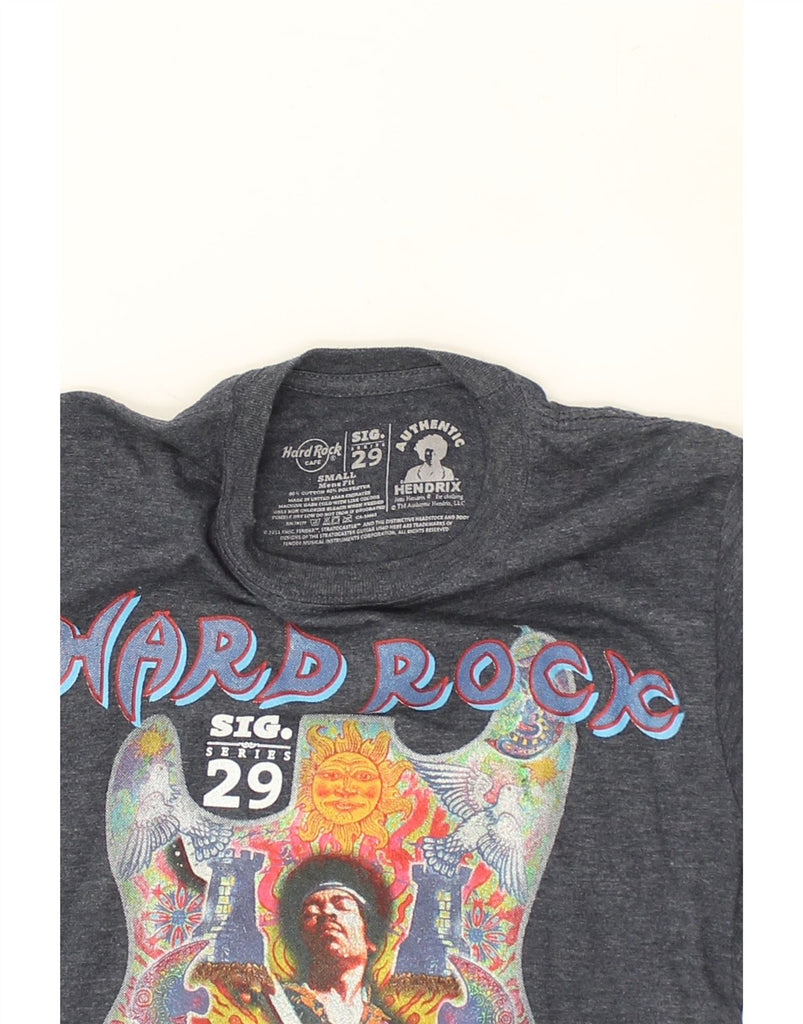 HARD ROCK CAFE Mens Florence Graphic T-Shirt Top Small Navy Blue Cotton | Vintage Hard Rock Cafe | Thrift | Second-Hand Hard Rock Cafe | Used Clothing | Messina Hembry 