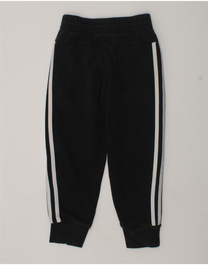 ADIDAS Boys Tracksuit Trousers Joggers 5-6 Years Black Cotton | Vintage Adidas | Thrift | Second-Hand Adidas | Used Clothing | Messina Hembry 