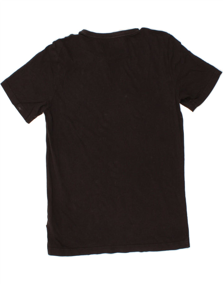 PUMA Mens Graphic T-Shirt Top Medium Black Cotton Vintage Puma and Second-Hand Puma from Messina Hembry 