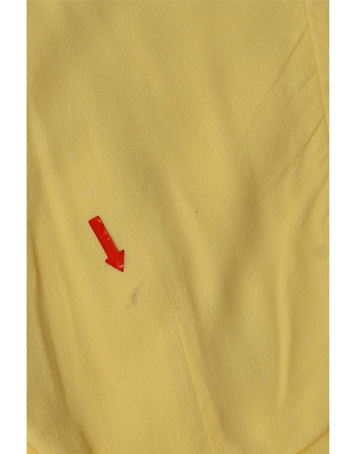 French Connection Womens Sleeveless Maxi Dress UK 12 Medium  Yellow Viscose