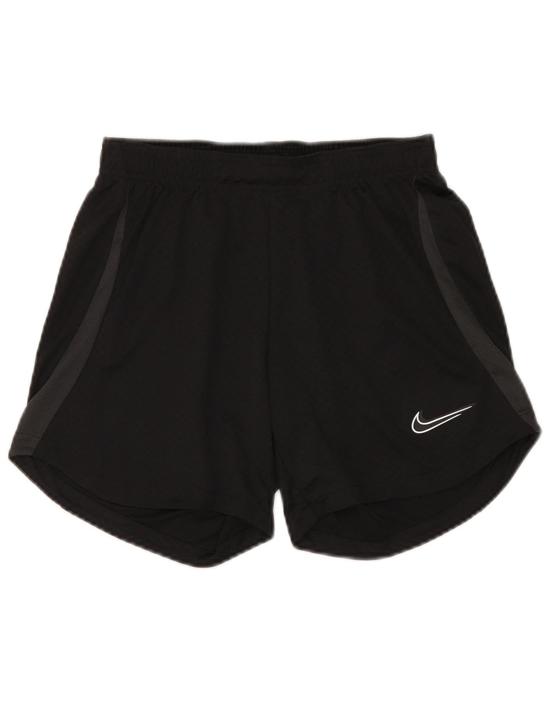 Nike Womens Dri Fit Sport Shorts UK 8 Small  Black Polyester