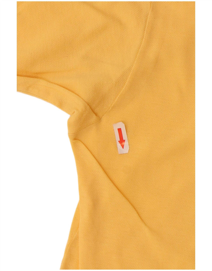 Sergio Tacchini Mens Polo Shirt Large Yellow