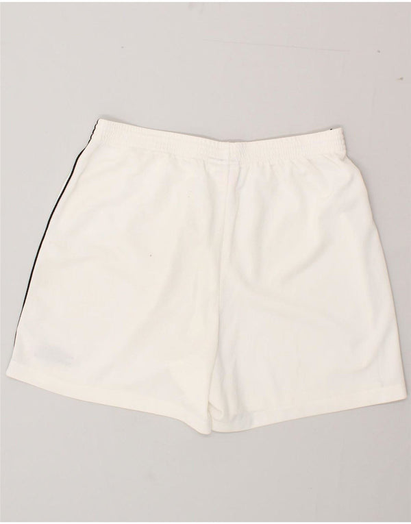 UMBRO Mens Graphic Sport Shorts UK 44/46 XL White Polyester